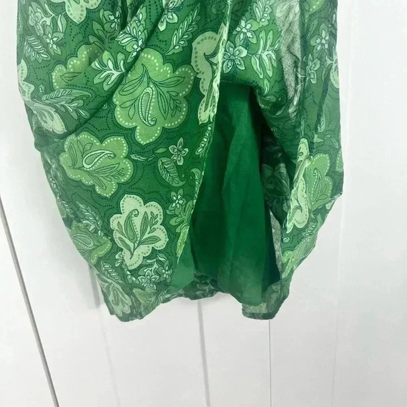 Sundry V-Neck Mini Swing Dress Tropical Vacation Lightweight Women’s Size S 4-6 - Picture 13 of 13